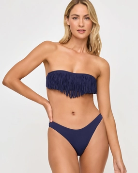 Dixie Bikini Top - Midnight Blue
