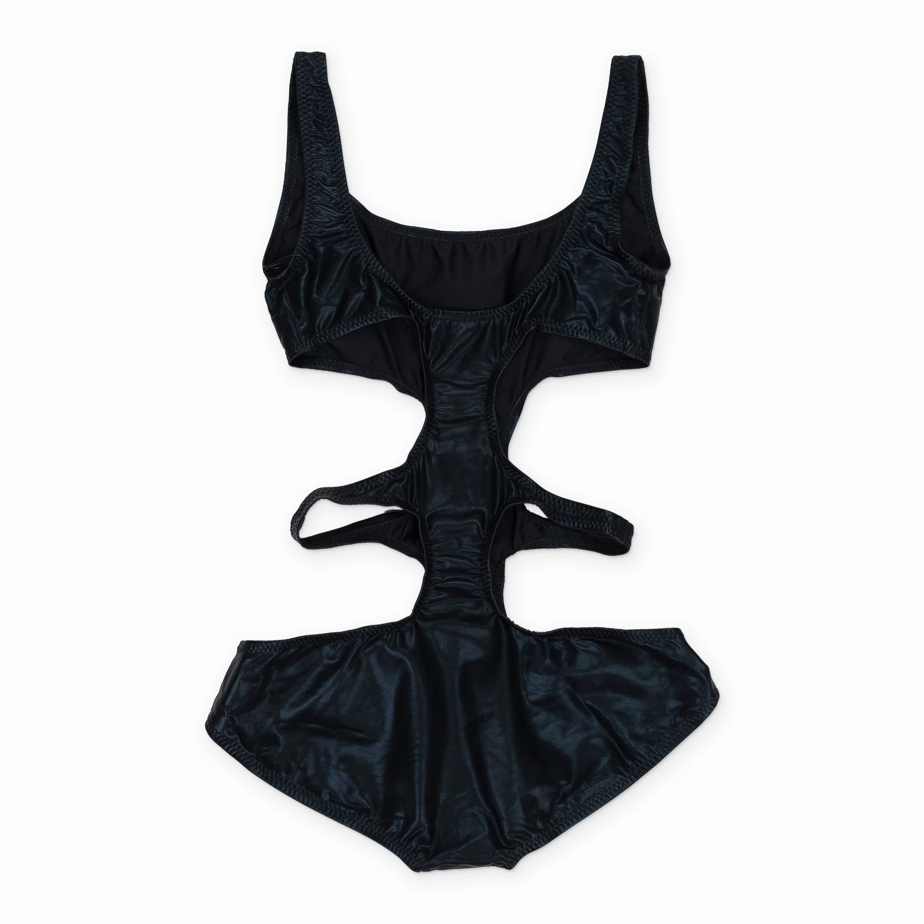 DOUBLE E MIO BLACK ONE-PIECE SWIMSUIT