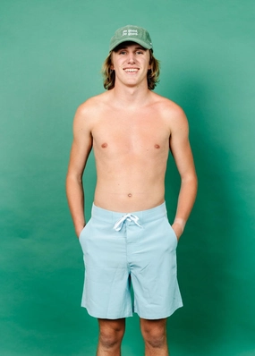 Dusty Light Blue | Men's Swim Trunks