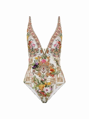 Egyptian Rose One Piece Swimsuit In Multi