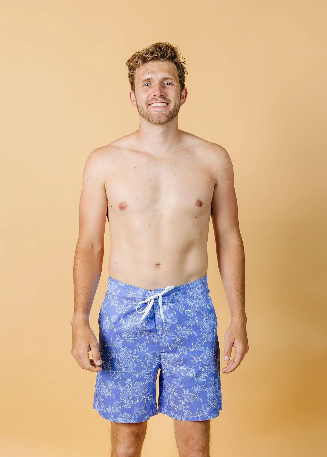 Elegant Floral | Men's Swim Trunks