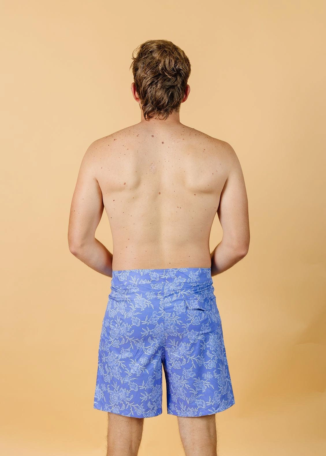 Elegant Floral | Men's Swim Trunks