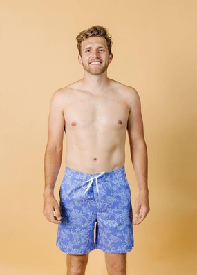 Elegant Floral | Men's Swim Trunks