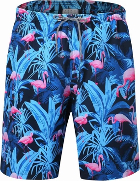 ELETOP Men's Swim Trunks Quick Dry Bathing Suit Swimming Board Shorts Mesh Lining Beach Swimwear