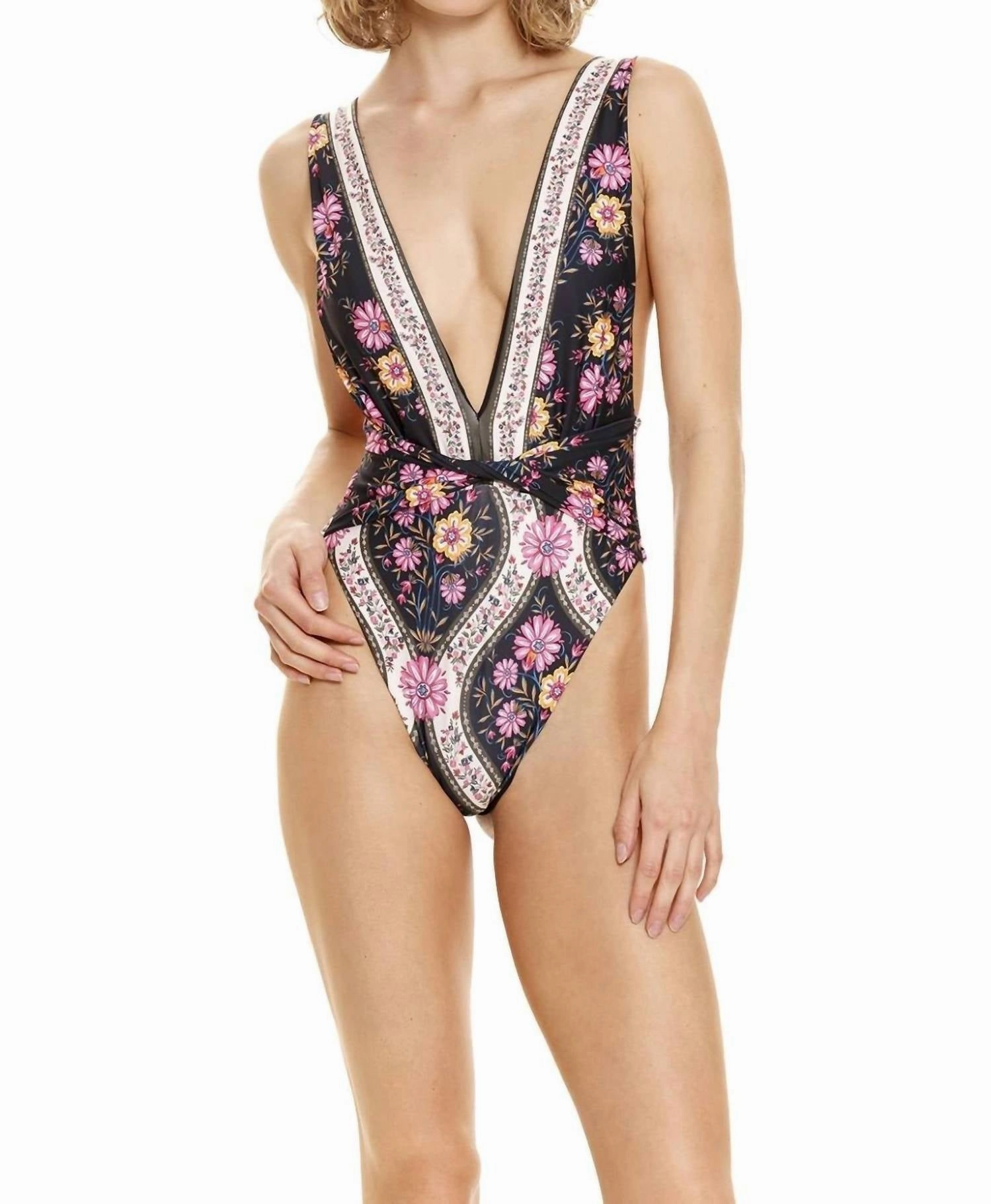 Ellis One Peice Bikini In Aguja