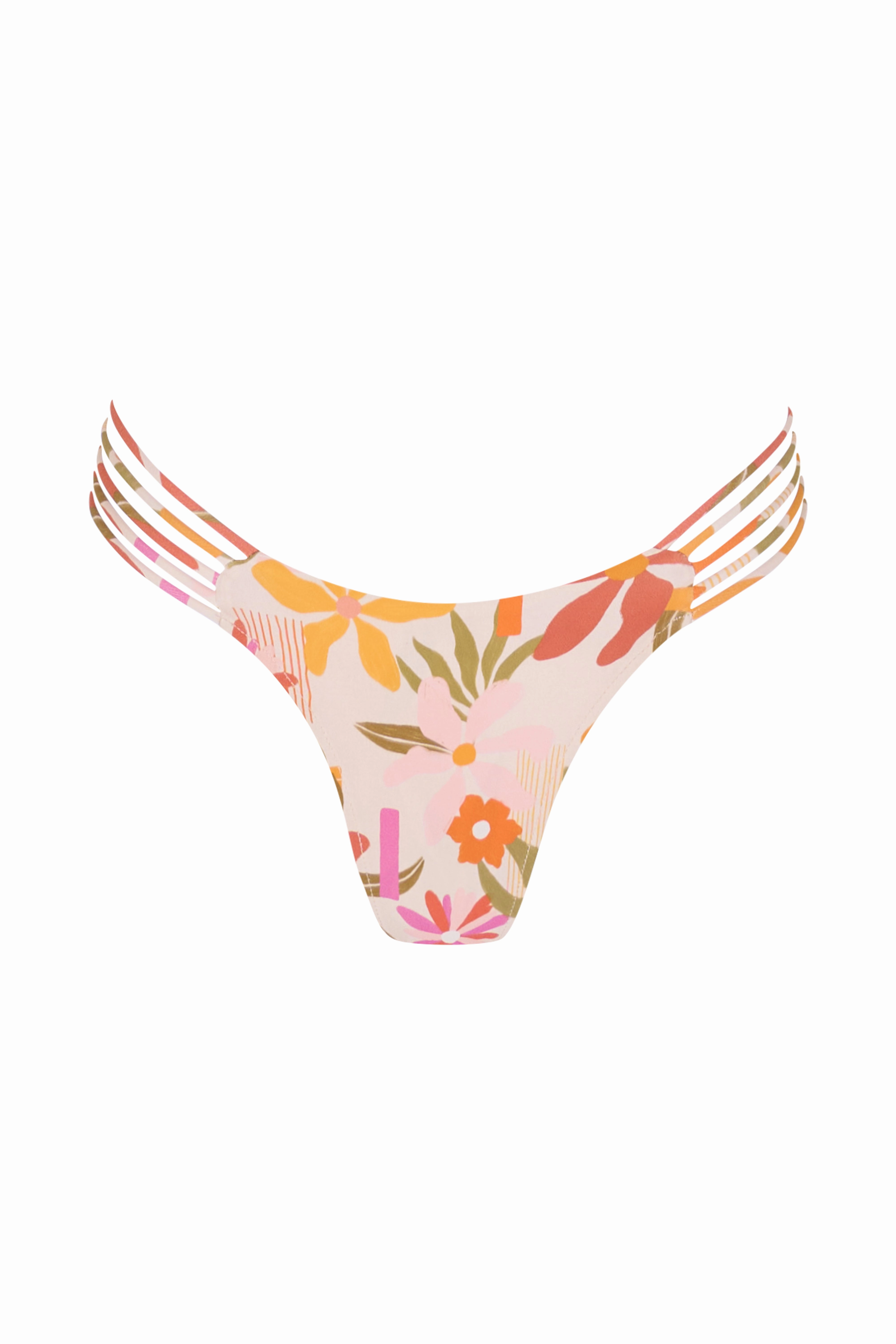 Enzo Bikini Bottom - Ikebana
