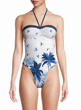 Farm Rio Dream Sky One Piece Dream Sky White