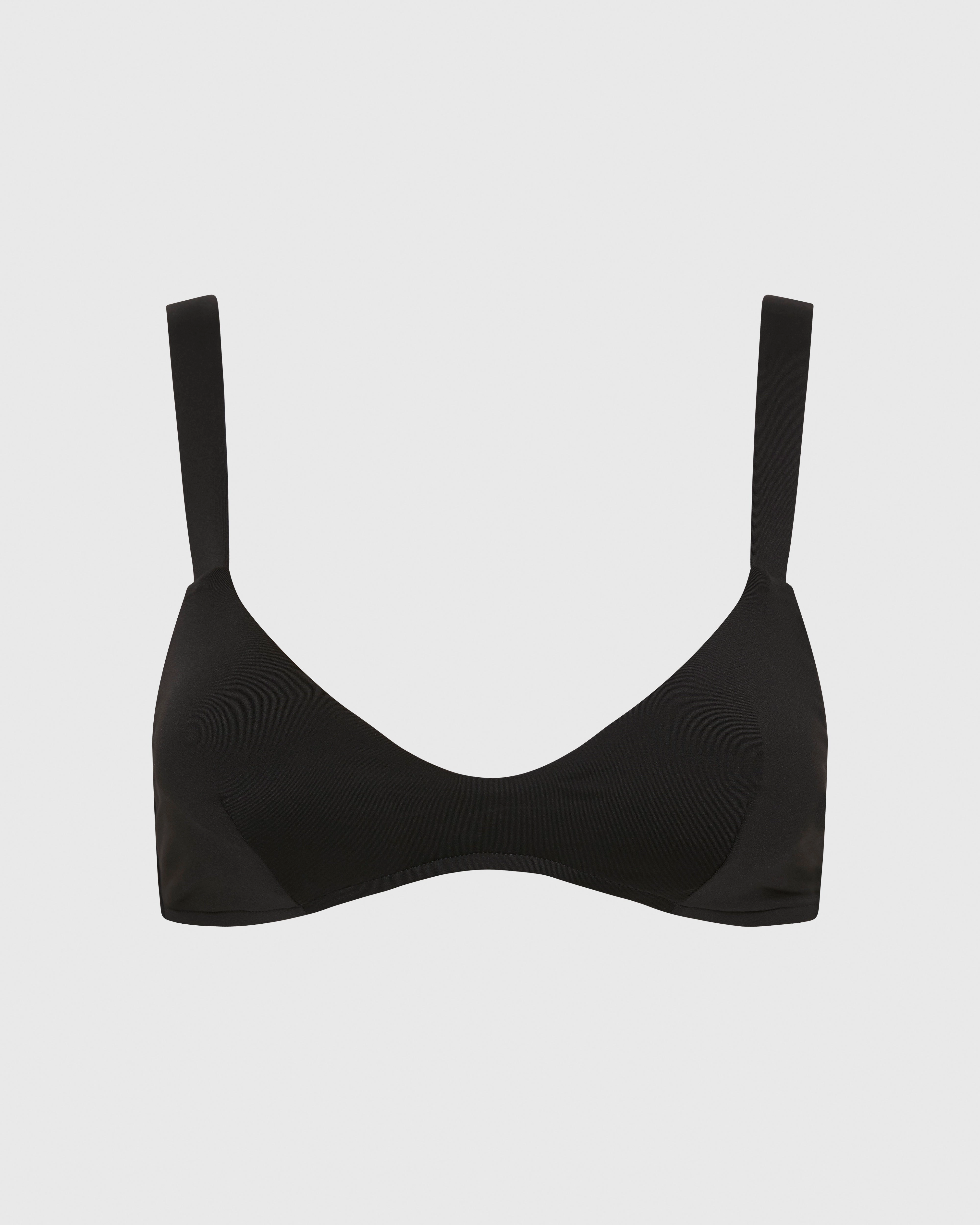 Fonda Bikini Top - Black (Embodee)