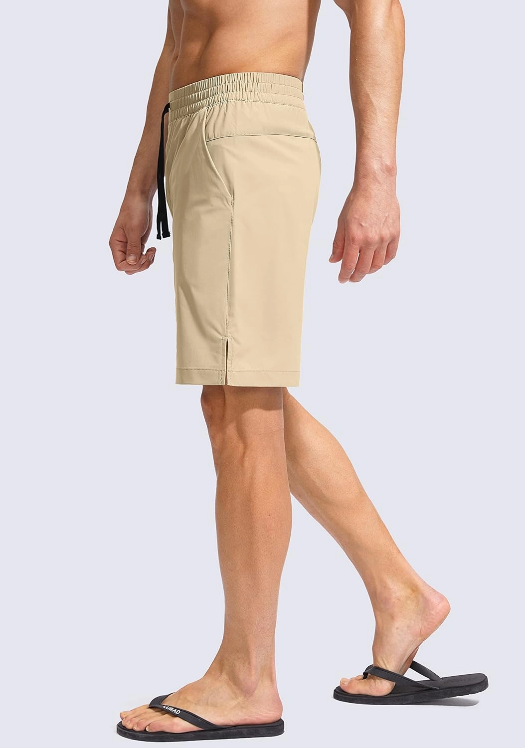 G Gradual Men's Swim Trunks Quick Dry Bathing Suit Beach Board Shorts for Men with Zipper Pockets and Mesh Lining