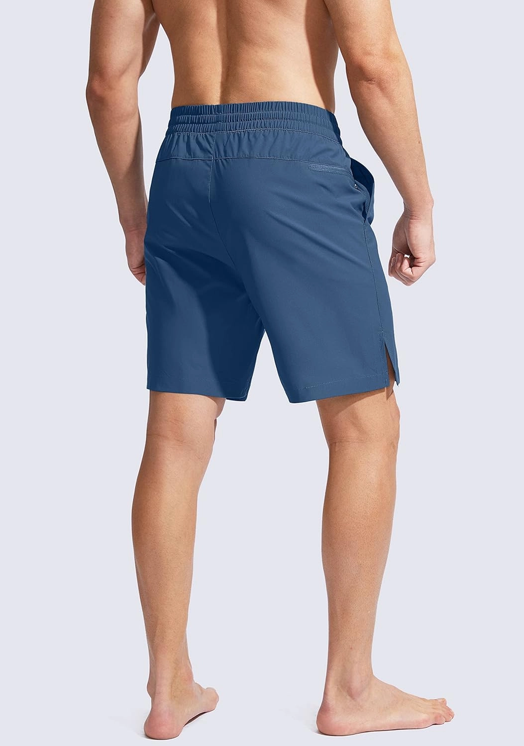 G Gradual Men's Swim Trunks Quick Dry Bathing Suit Beach Board Shorts for Men with Zipper Pockets and Mesh Lining