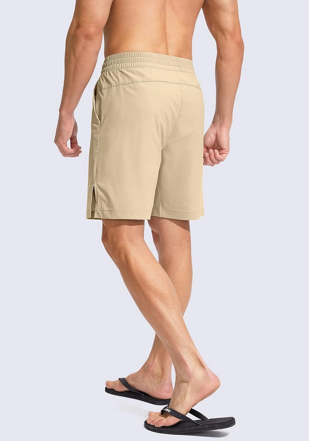 G Gradual Men's Swim Trunks Quick Dry Bathing Suit Beach Board Shorts for Men with Zipper Pockets and Mesh Lining