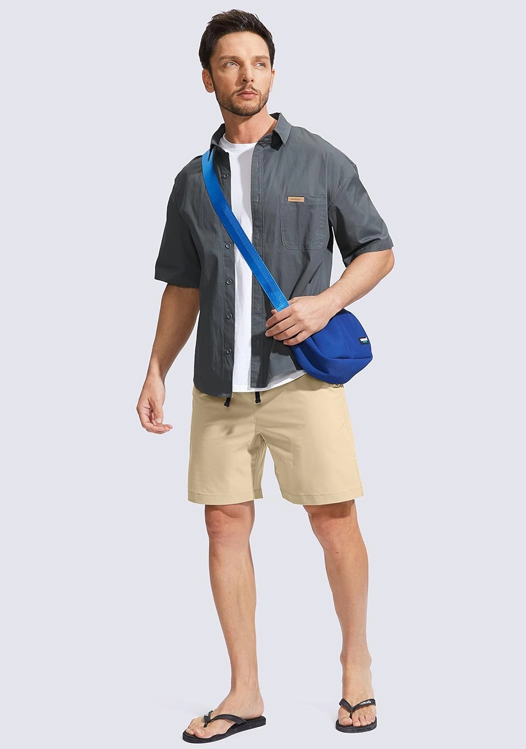 G Gradual Men's Swim Trunks Quick Dry Bathing Suit Beach Board Shorts for Men with Zipper Pockets and Mesh Lining