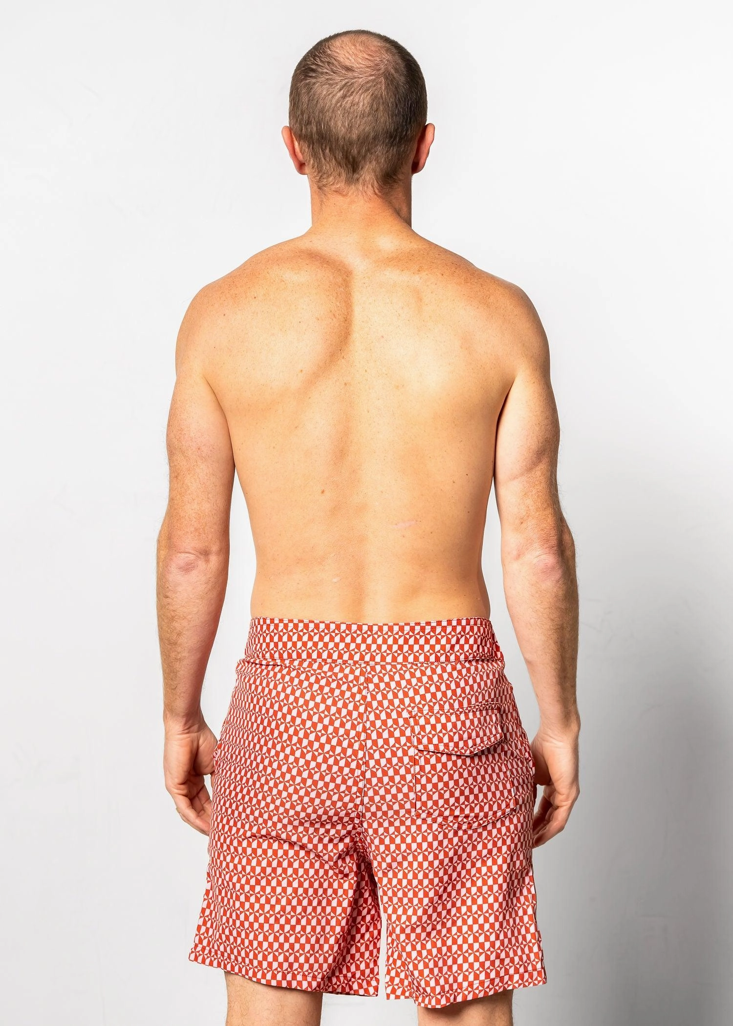 Geometric | Men's Swim Trunks