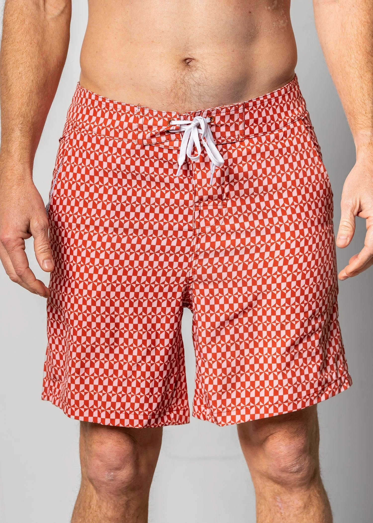 Geometric | Men's Swim Trunks