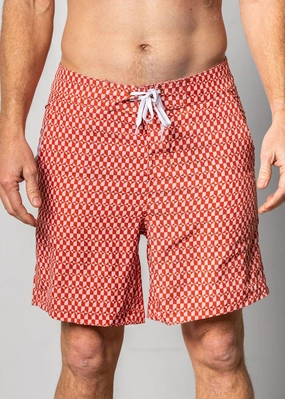 Geometric | Men's Swim Trunks