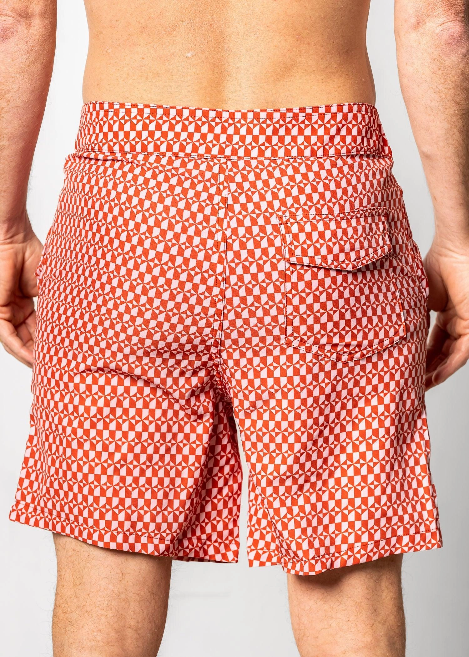 Geometric | Men's Swim Trunks