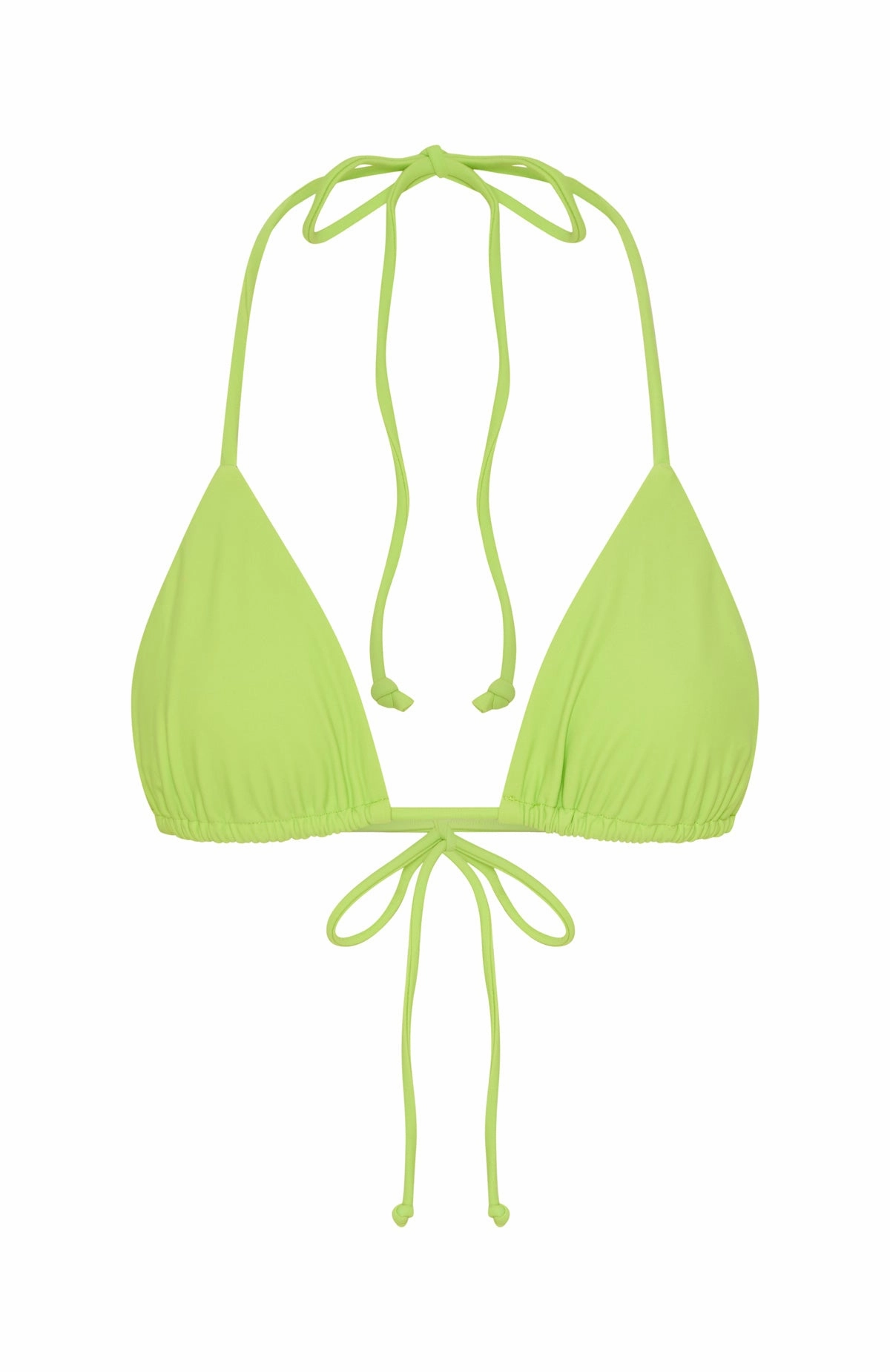 Golden Hour Bikini Top Lime