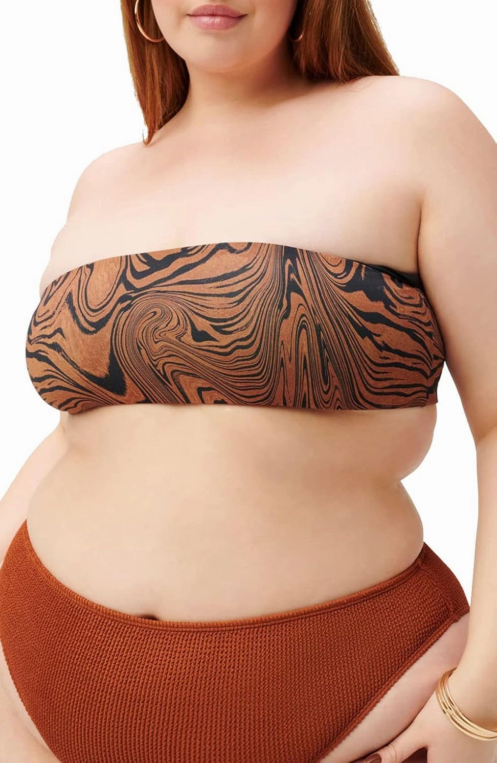 Good American Women's Better Band Bikini Top