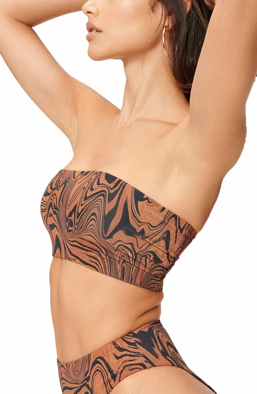 Good American Women's Better Band Bikini Top