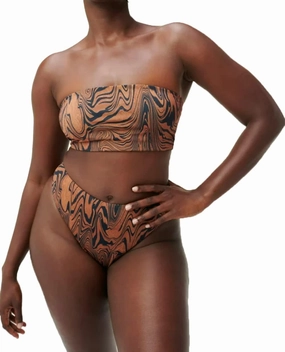 Good American Women's Better Band Bikini Top