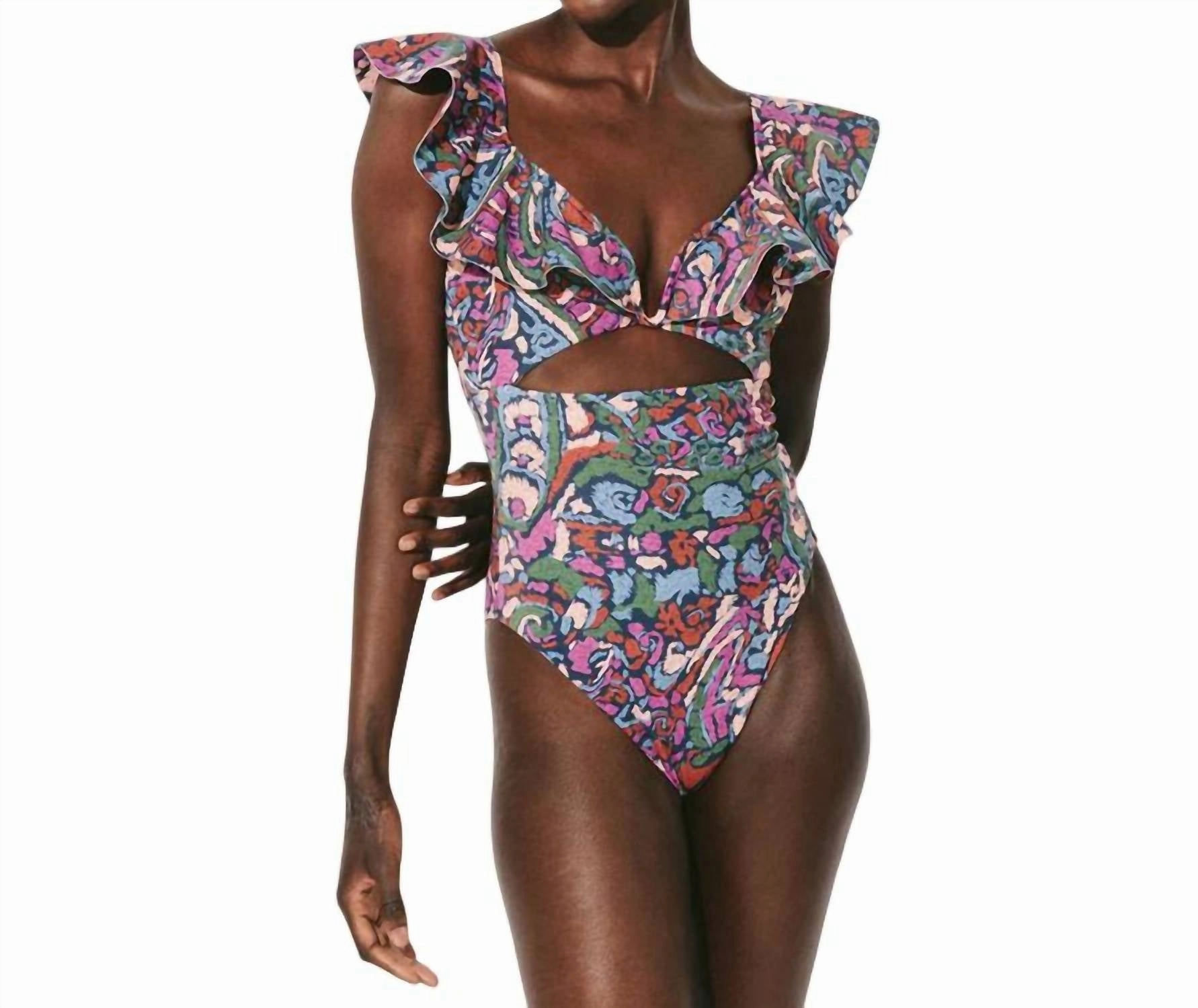 Harlow One-Piece In Corazal Crzl
