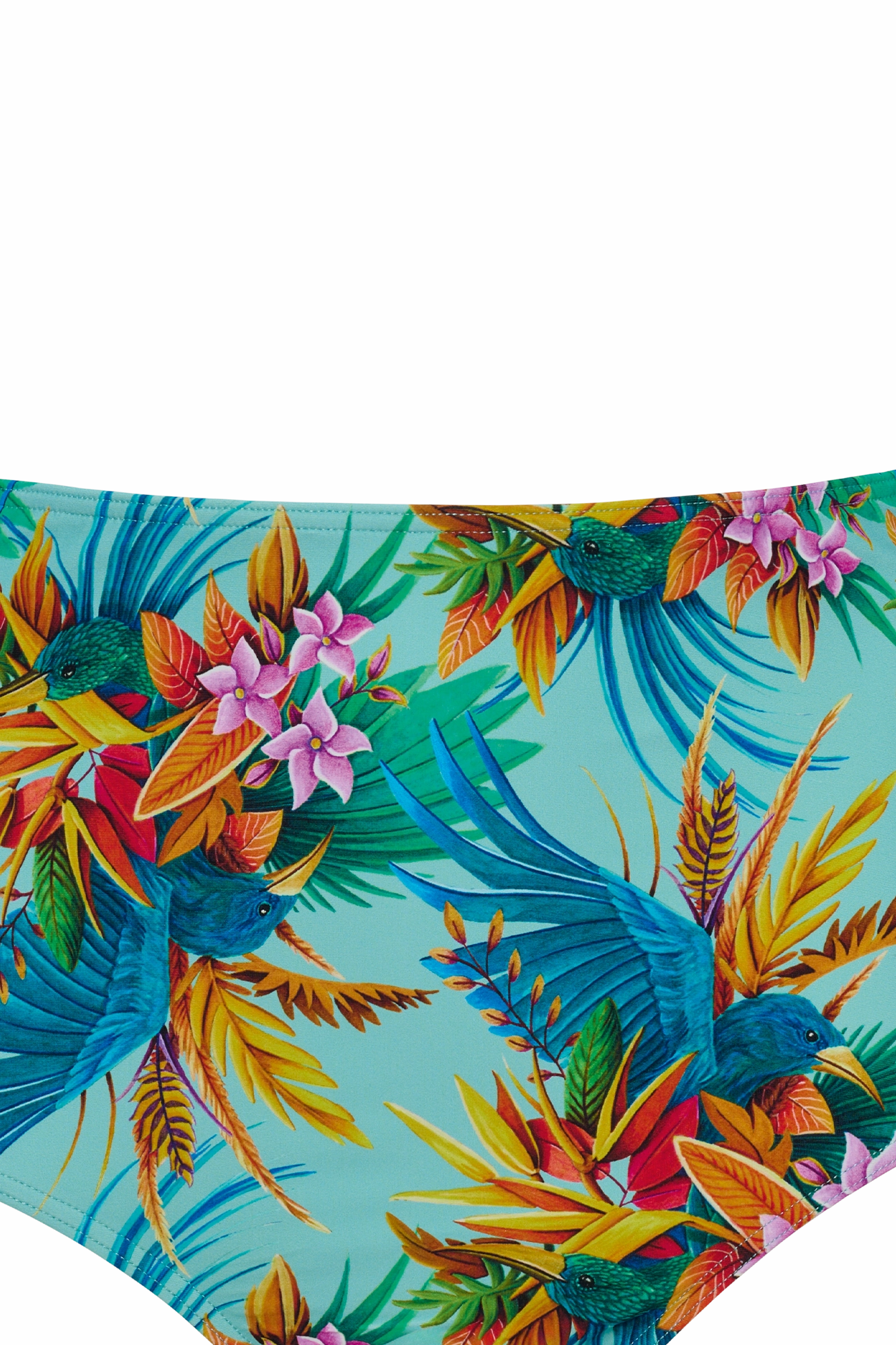 high waist bikini bottom
