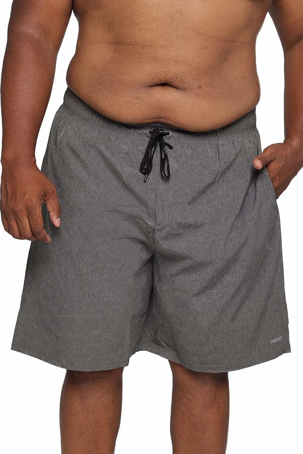 HOdo Mens Big and Tall Swim Trunks 11 inch with Mesh Liner 2X-7X