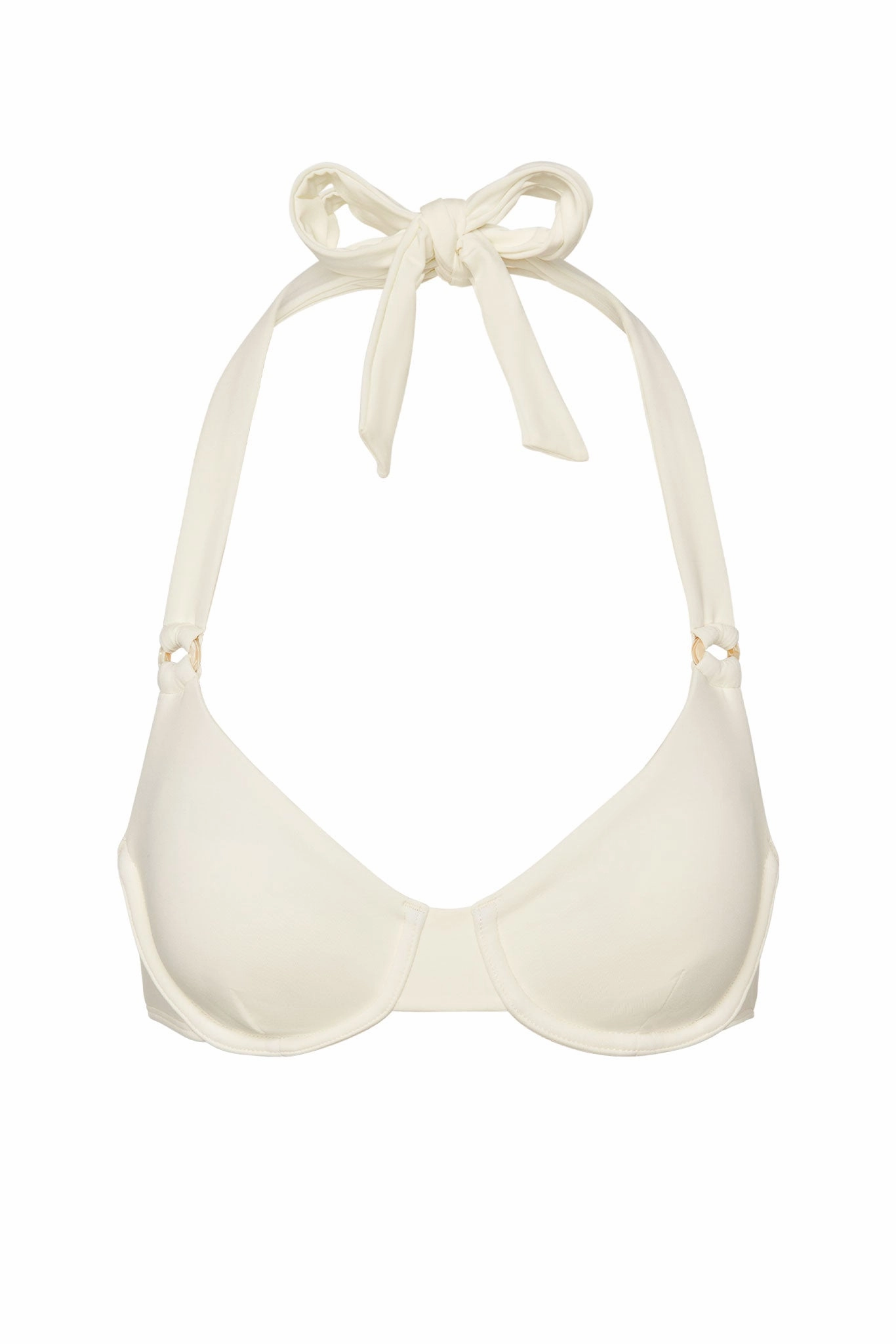 Honolulu Top - Ivory w/ Pearl Ring