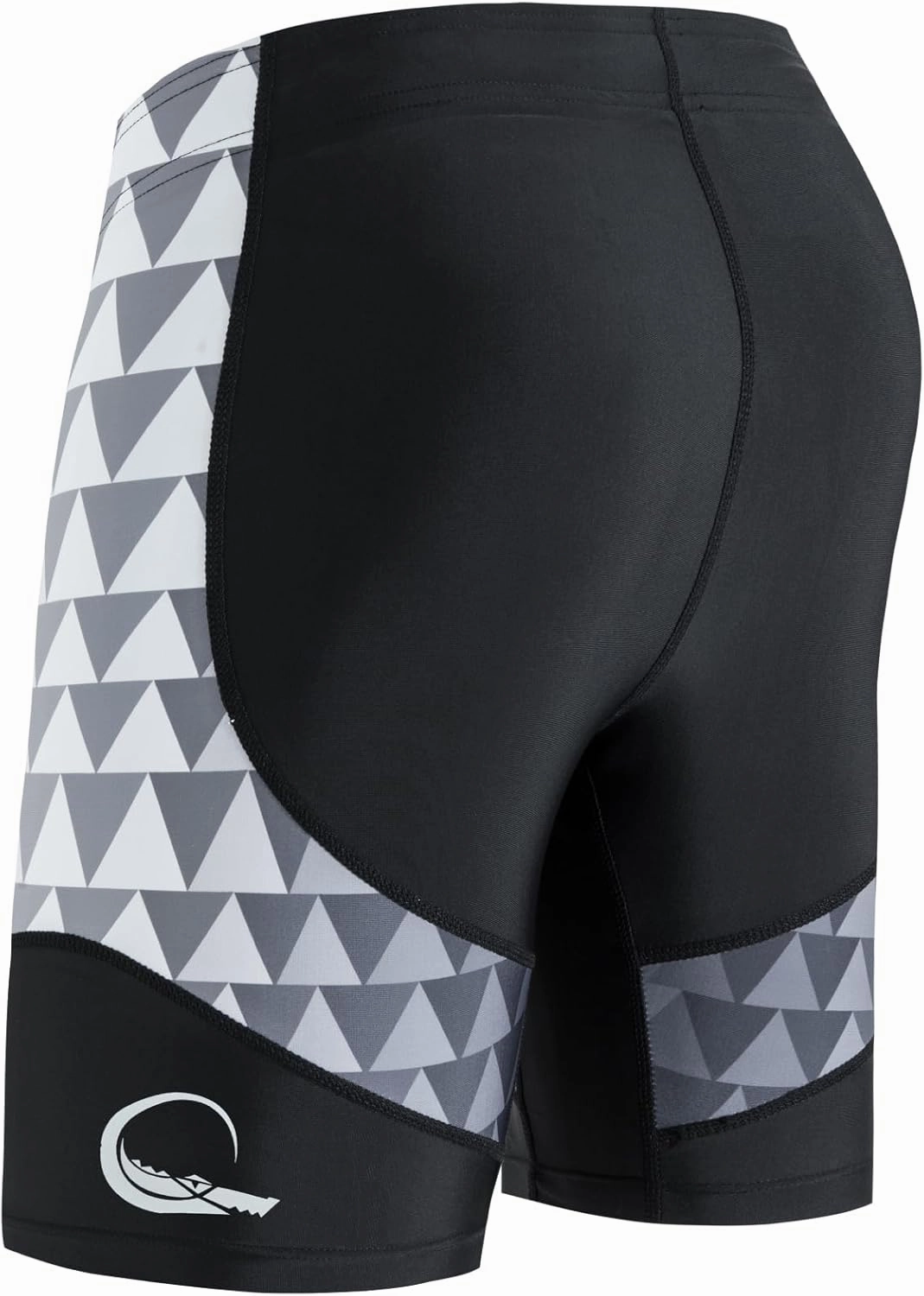 HUGE SPORTS Men's Rash Guard Swim Shorts Compression Swimming Jammer Cool Dry Active Swimsuit Workout Shorts Sports Tights