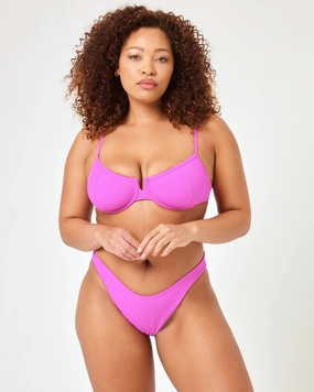 Hunter Bikini Top - Bright Fuchsia