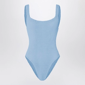 Hunza G Square One-Piece Swimsuit In blue
