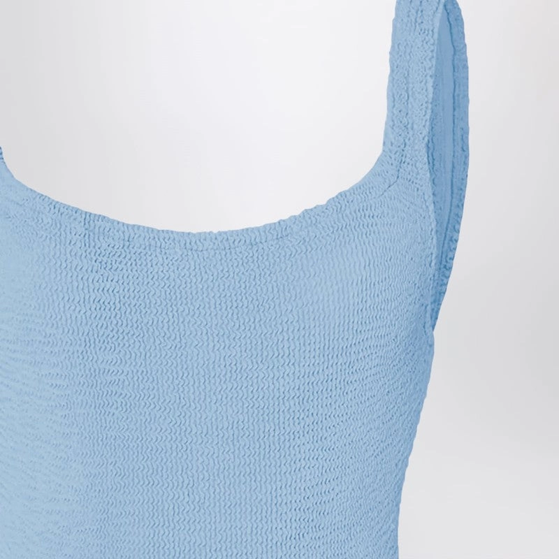 Hunza G Square One-Piece Swimsuit In blue