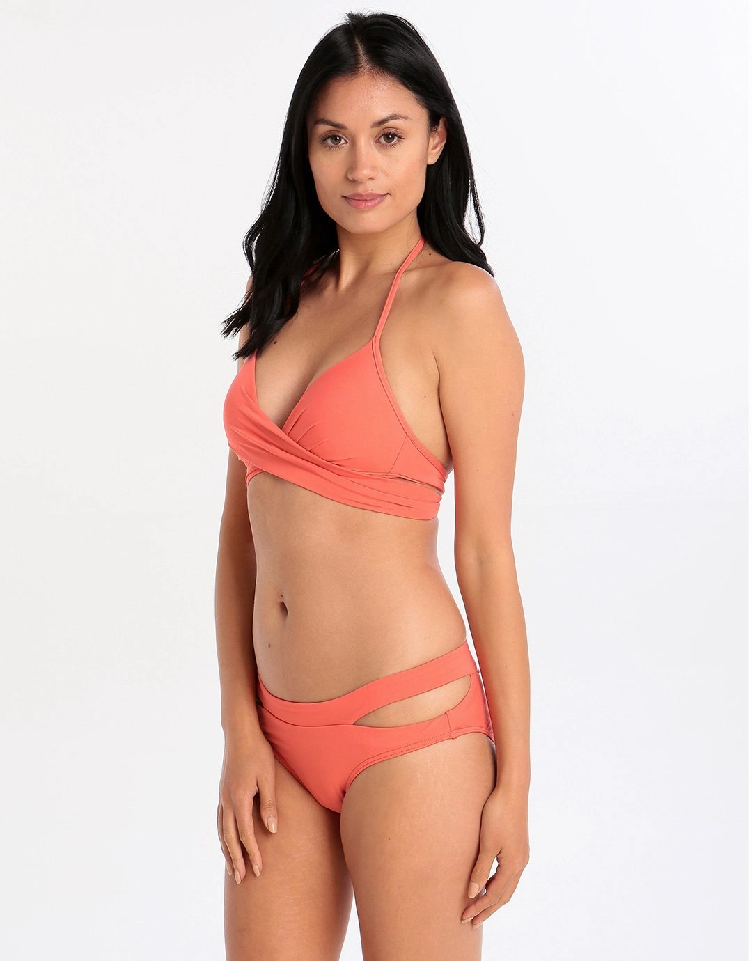 Jetset Crossover Top - Coral