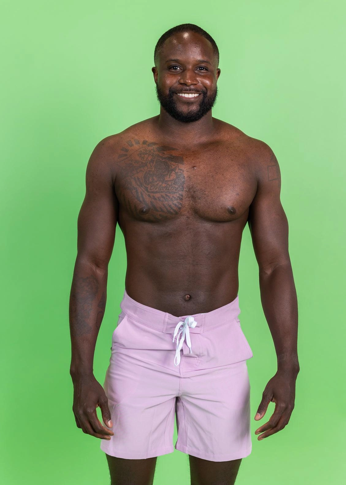 Just Lilac | Men's Swim Trunks