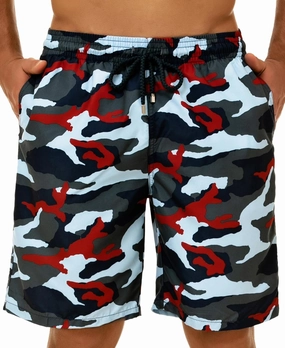 KAILUA SURF Big and Tall Mens Swim Trunks, 9" Mens Designer Bathing Suit Boardshorts