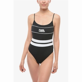 Karl Lagerfeld Open Back One-Piece Women's Swimsuit