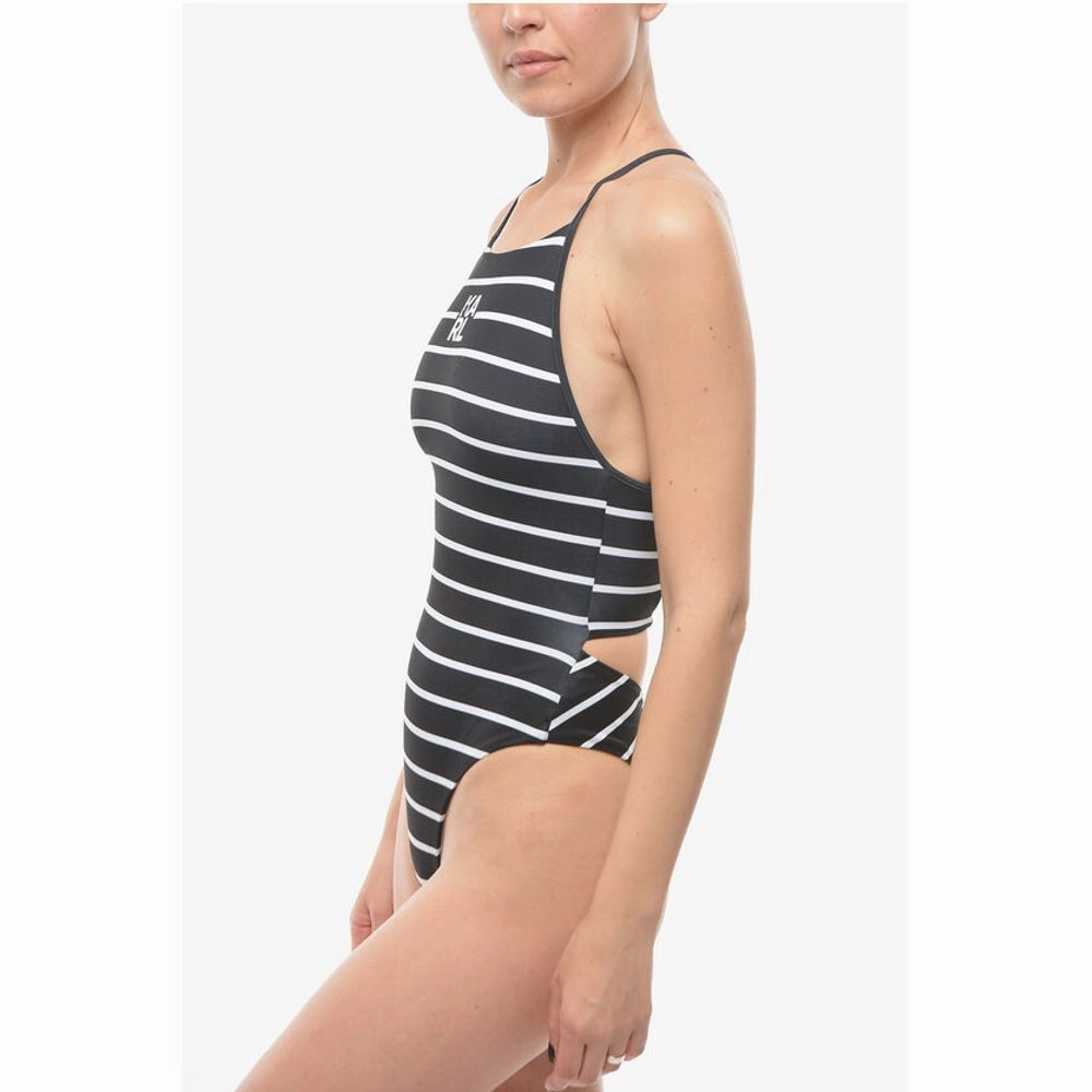 Karl Lagerfeld Striped One-Piece Women's Swimsuit