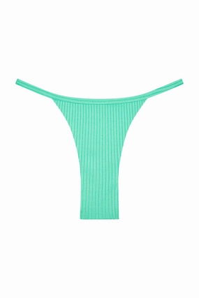 Kauai Bottom - Turquoise Wide Rib