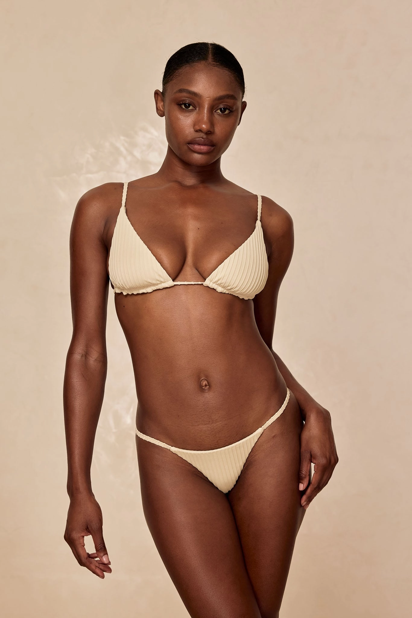 Kauai Top - Vanilla Matte Rib