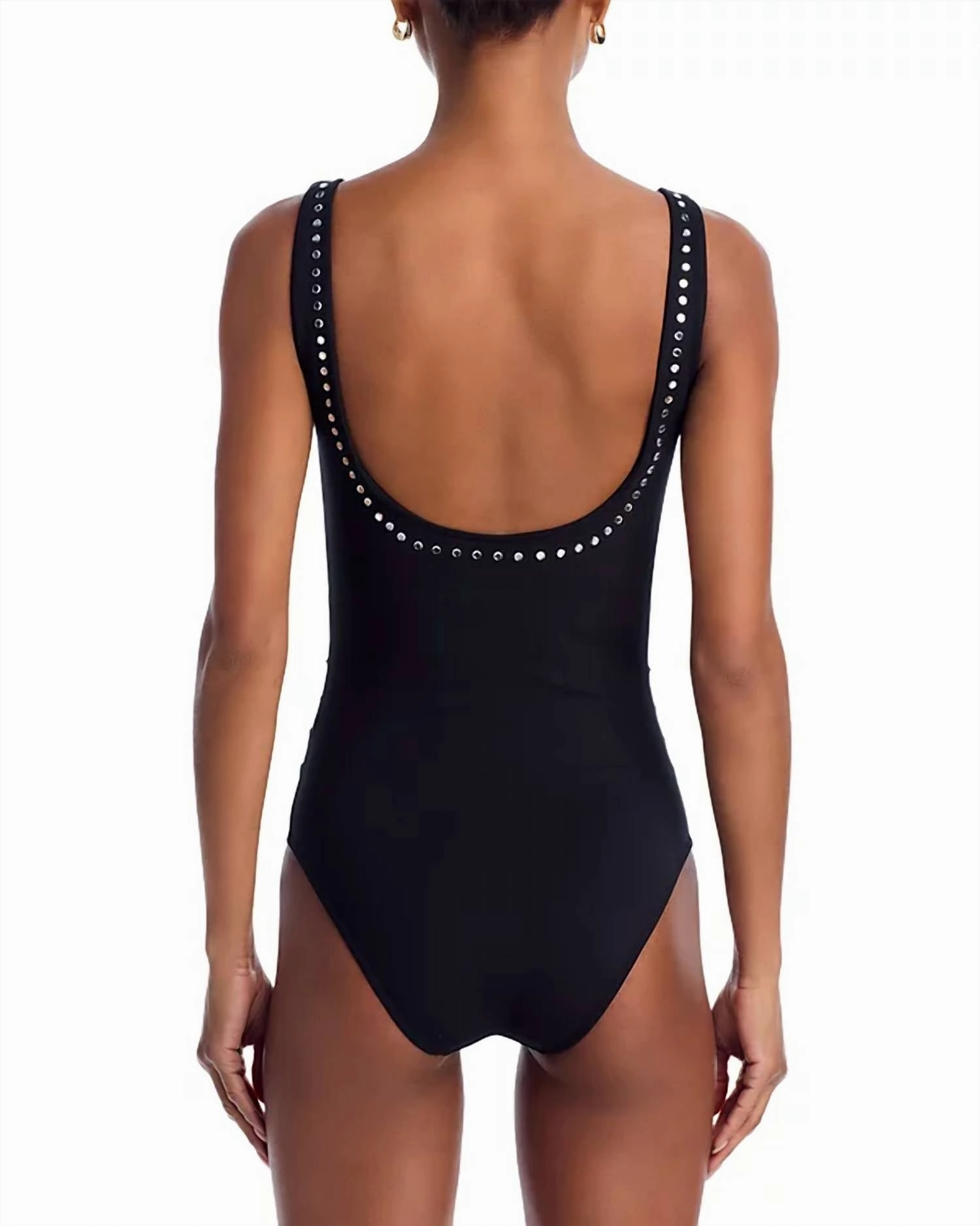 La Petitie Robe Kijuro One-Piece Swimsuit In Black
