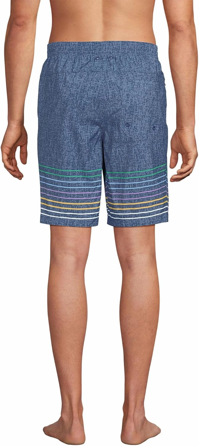 Lands' End Men's 9" Volley Hydroliner Swim Trunks