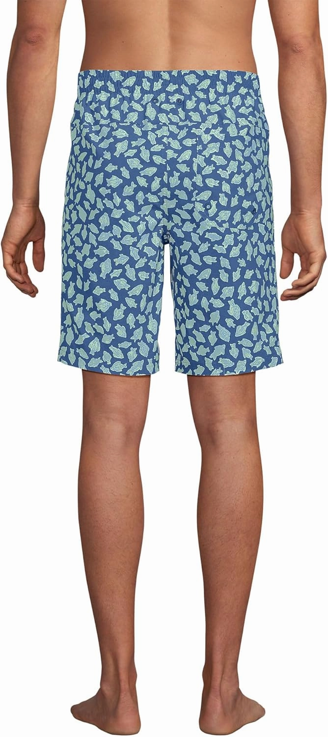 Lands' End Men's 9" Volley Hydroliner Swim Trunks