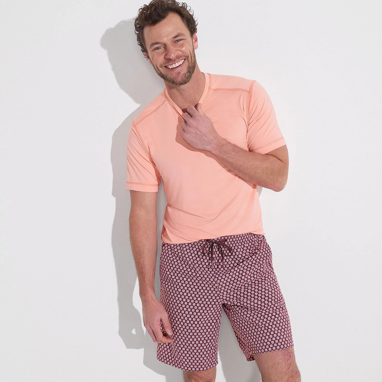 Lands' End Men's 9" Volley Hydroliner Swim Trunks