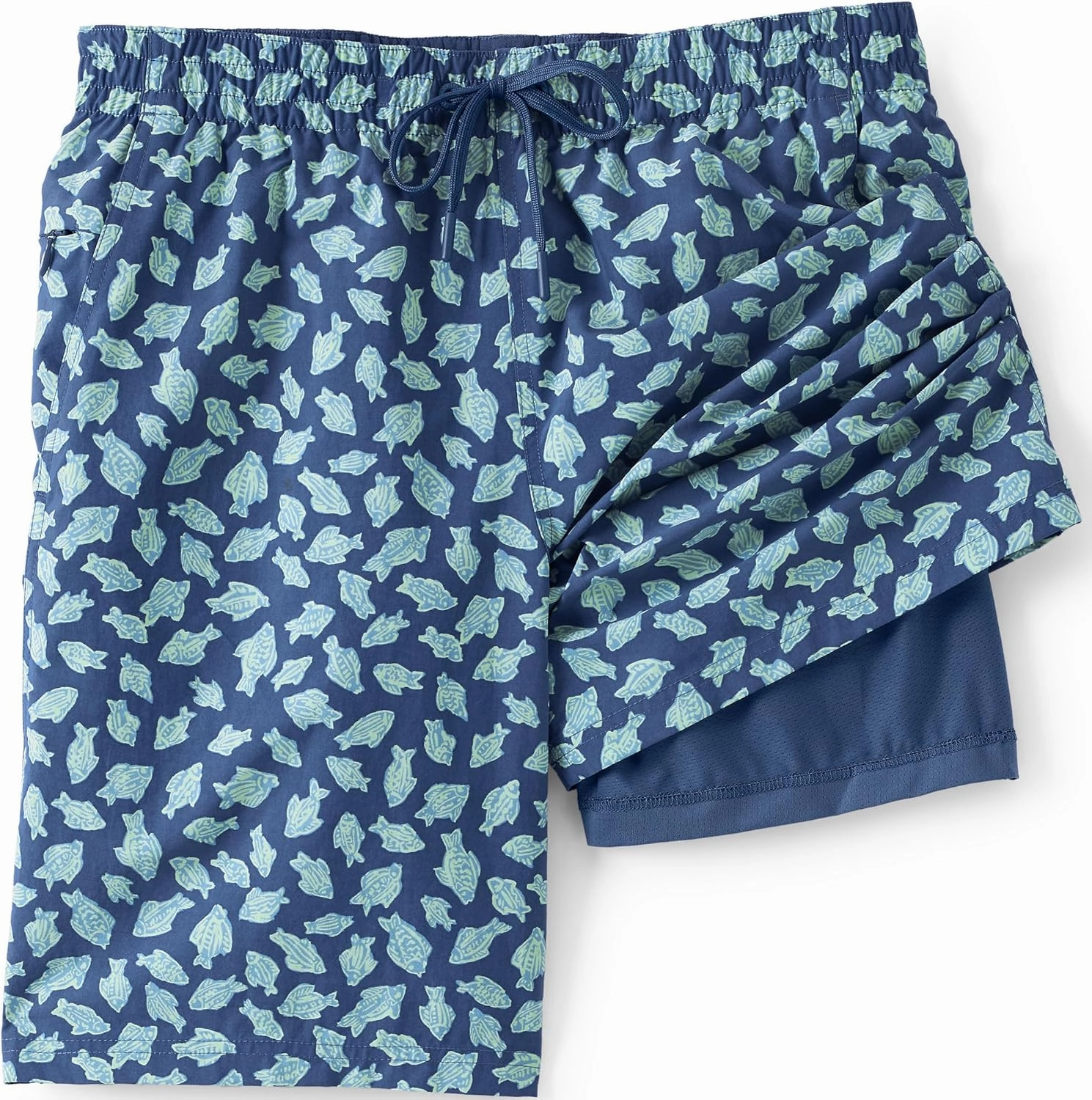Lands' End Men's 9" Volley Hydroliner Swim Trunks
