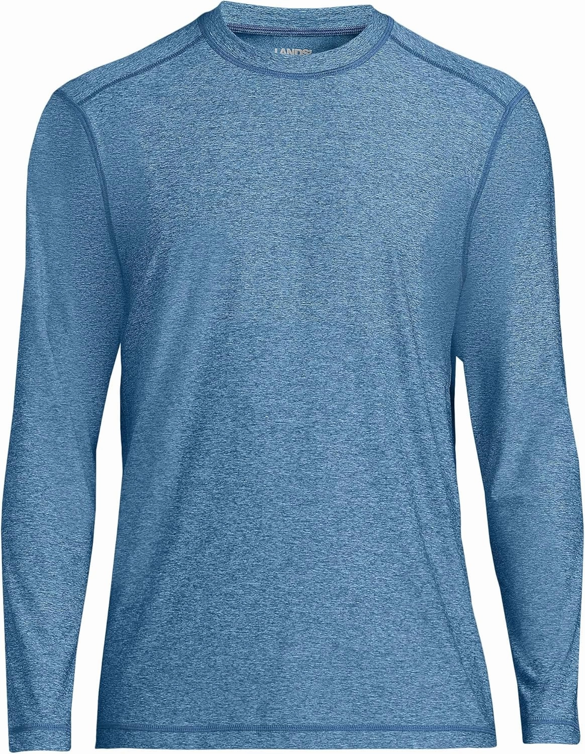 Lands' End Men's Long Sleeve Swim Tee Rash Guard