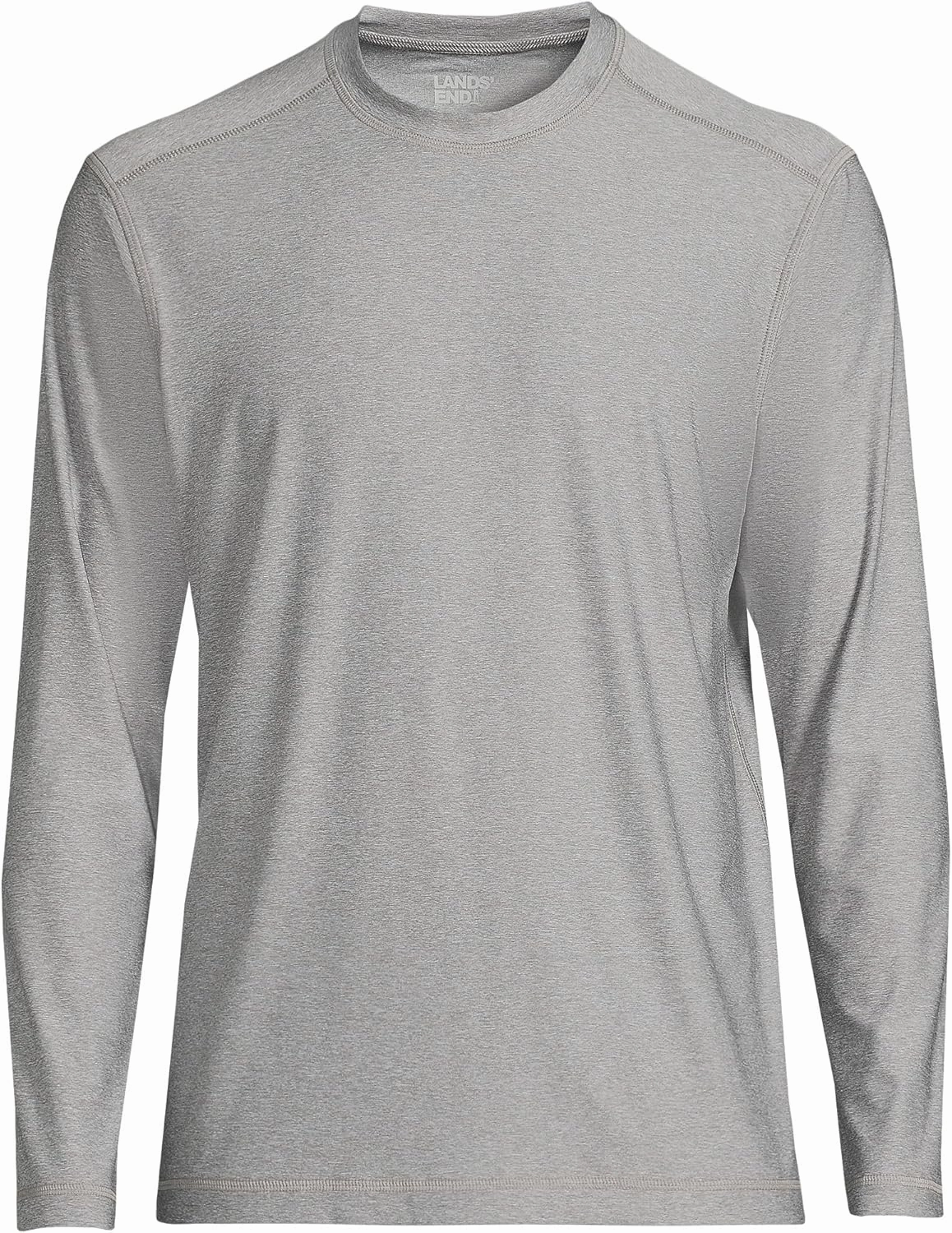 Lands' End Men's Long Sleeve Swim Tee Rash Guard