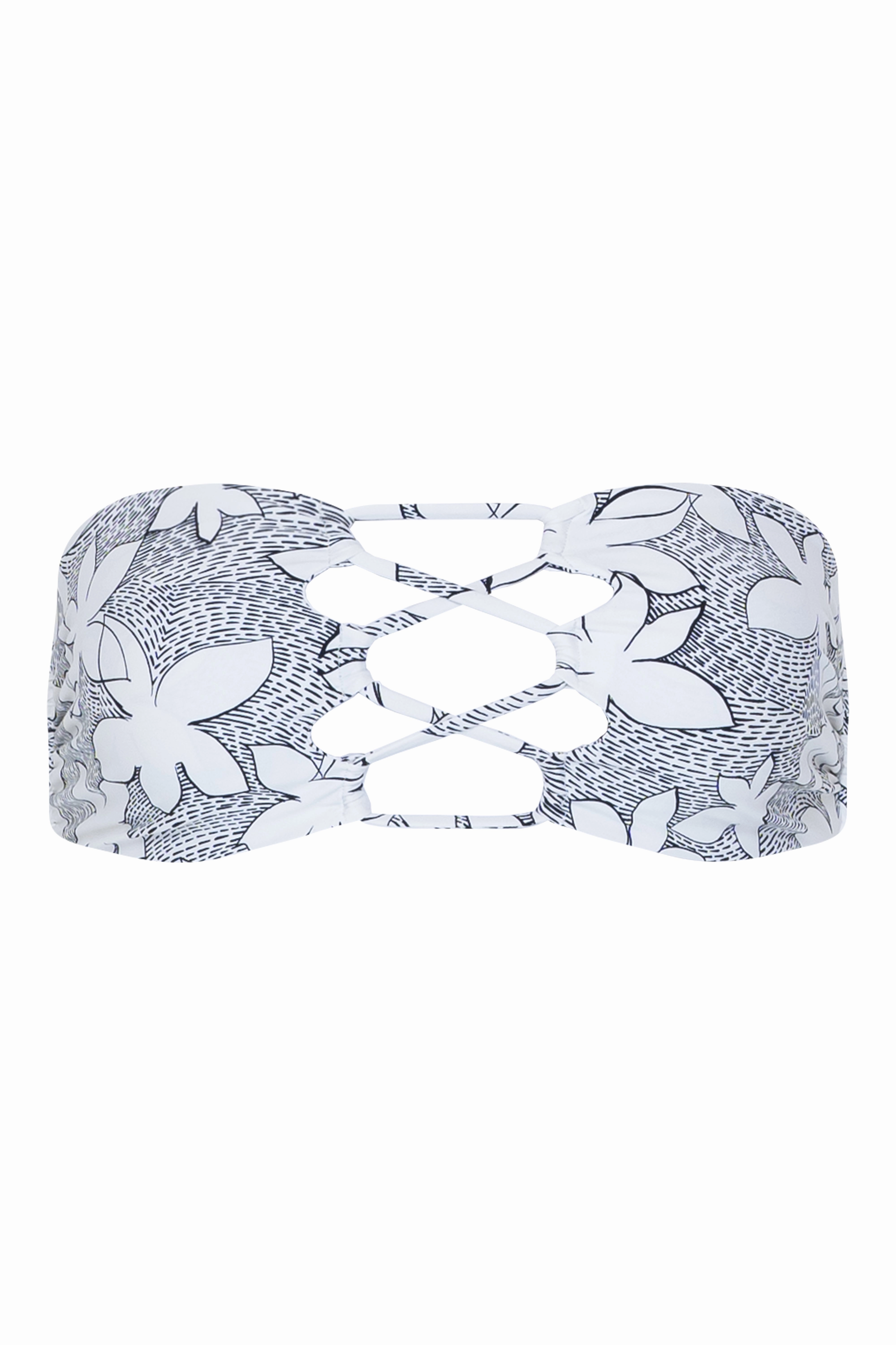 Leilani Bikini Top - Cloud Blossom