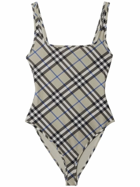 Lichen Stretch Nylon One-Piece Swimsuit
