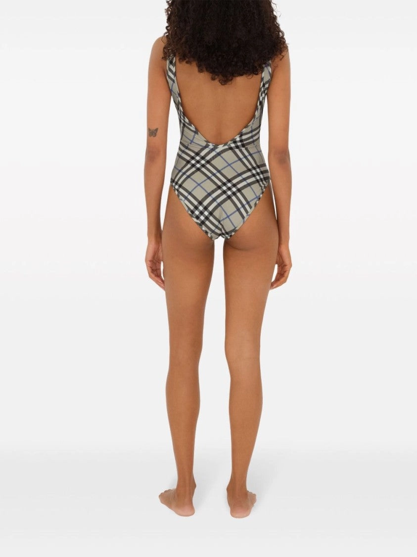 Lichen Stretch Nylon One-Piece Swimsuit