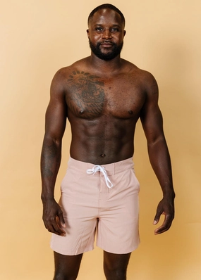 Light Mauve | Men's Swim Trunks